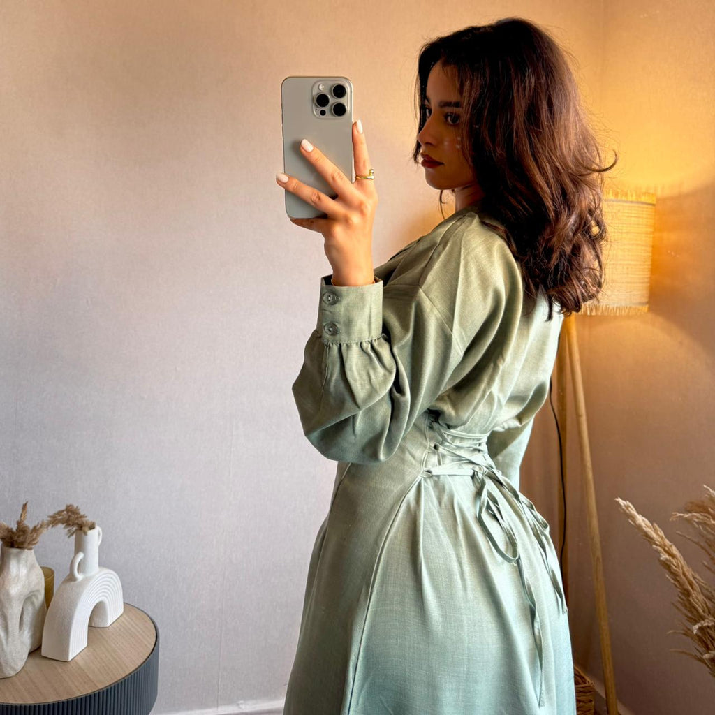 Robe Elegance en Lin