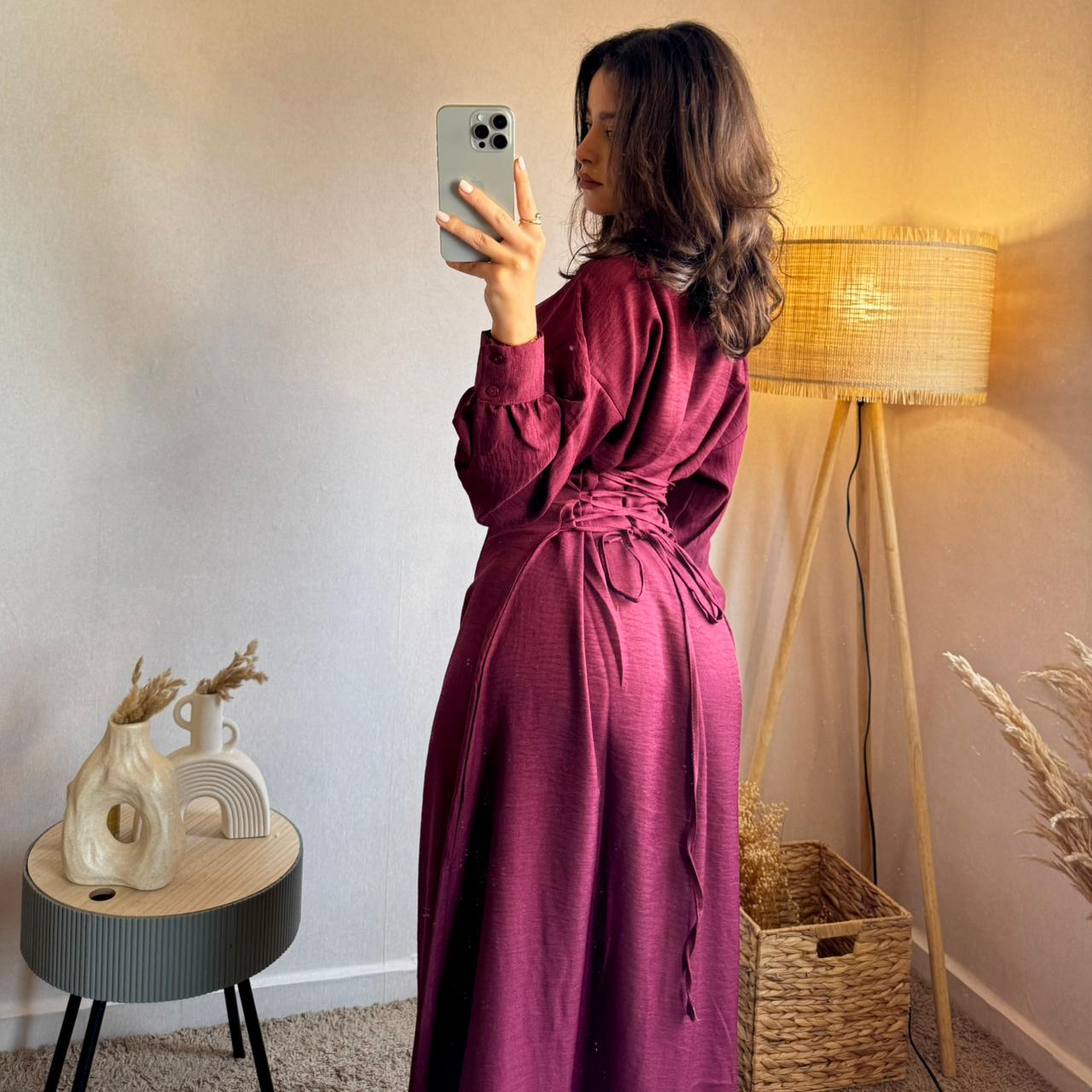 Robe Elegance en Lin