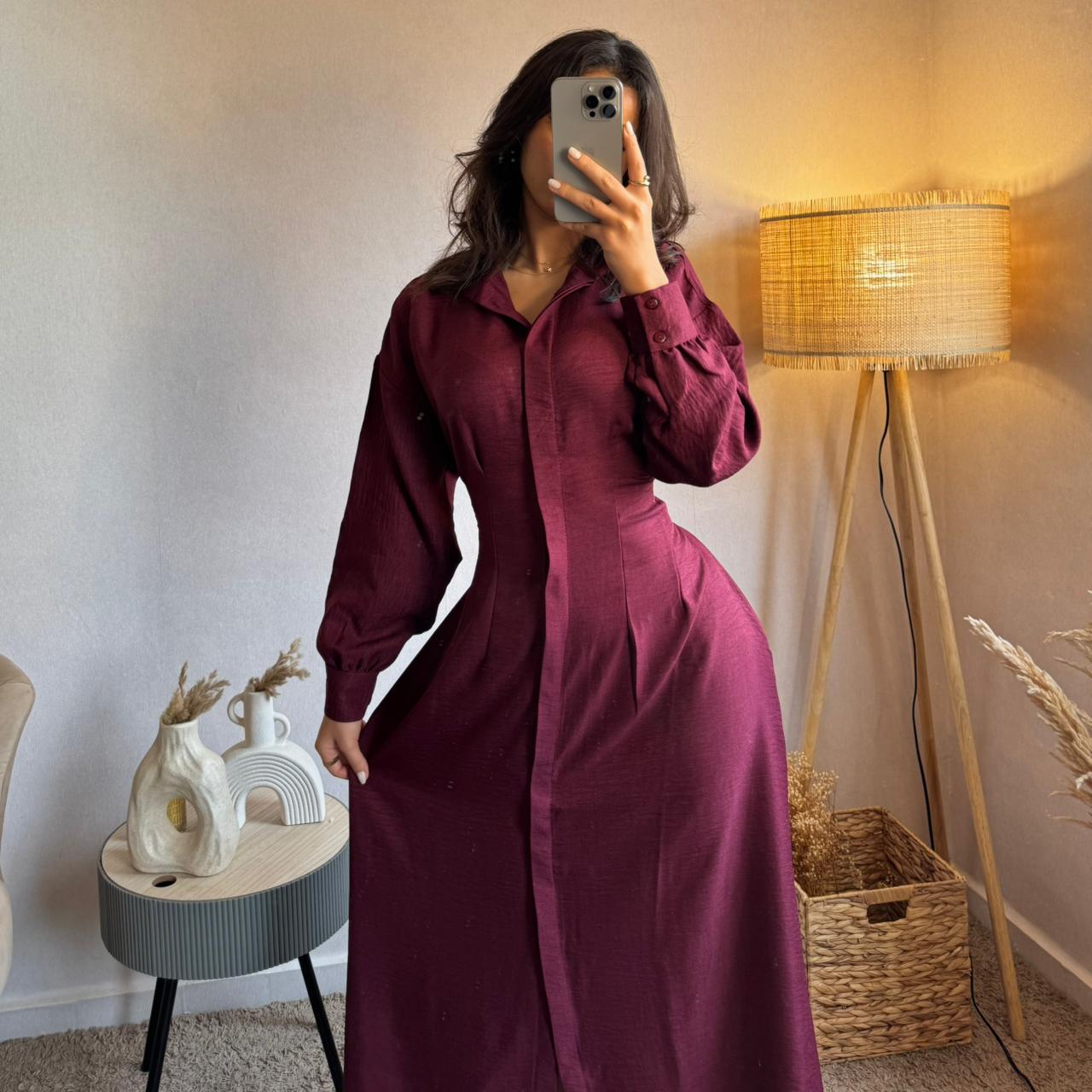 Robe Elegance en Lin